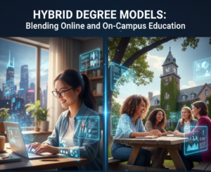 Hybrid Degree Models: Blending Online and On-Campus Education