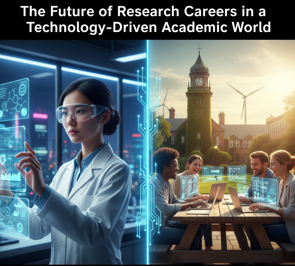The Future of Research Careers in a Technology-Driven Academic World